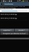 VoiceSuiveur Dictaphone capture d'écran 3