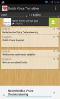 Dutch  Voice Translator capture d'écran 3