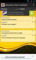 Lithuanian Voice Translate screenshot 2