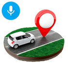 Voice GPS Navigation and Maps Places icône