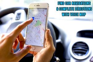 Voice GPS Navigation and Maps Places Affiche