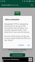 Bangladesh VPN captura de pantalla 2
