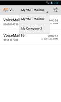 VoiceMailTel Voicemail Manager capture d'écran 3