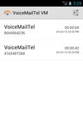 VoiceMailTel Voicemail Manager تصوير الشاشة 2