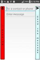 Voice Messager -Speech for SMS screenshot 2