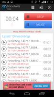 Voice Note - Audio Recorder تصوير الشاشة 2