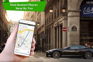 GPS Voice Navigation & Karten Tracker Plakat