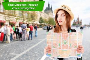 GPS Voice Navigation & Maps Tracker capture d'écran 1