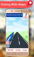 Real-time GPS navigation traffic Maps & Navigation screenshot 1