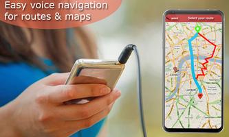 Voice GPS Navigation - Driving Directions GPS Maps 스크린샷 2