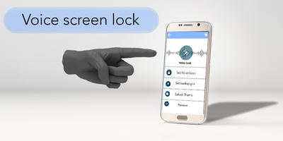 Voice Screen Unlock plakat