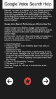 Guide For Google Voice Search Ekran Görüntüsü 3