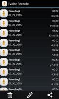 برنامه‌نما I Voice Record عکس از صفحه