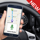 Voice, Direction, Maps & Navigation Earth ícone