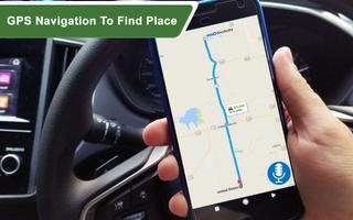 Voice, Direction, Maps & Navigation Earth imagem de tela 2
