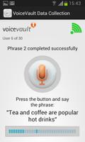 VoiceVault Data Collection Cartaz