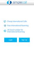 simplecall - Low cost call plakat
