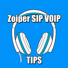 آیکون‌ Tips Zoiper SIP VOIP Softphone