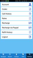 VoIPDroid Cheap Calls تصوير الشاشة 1