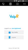 برنامه‌نما VoipR عکس از صفحه