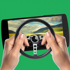 Voiture Simulateur De Conduite icône