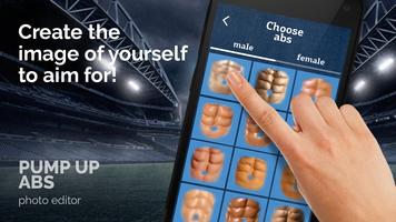 Pump up Abs. Photo Editor Cartaz