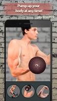 برنامه‌نما Muscles Workout: Gym Trainer Photo Editor & Maker عکس از صفحه