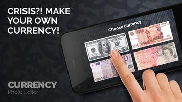 Currency Photo Editor Plakat