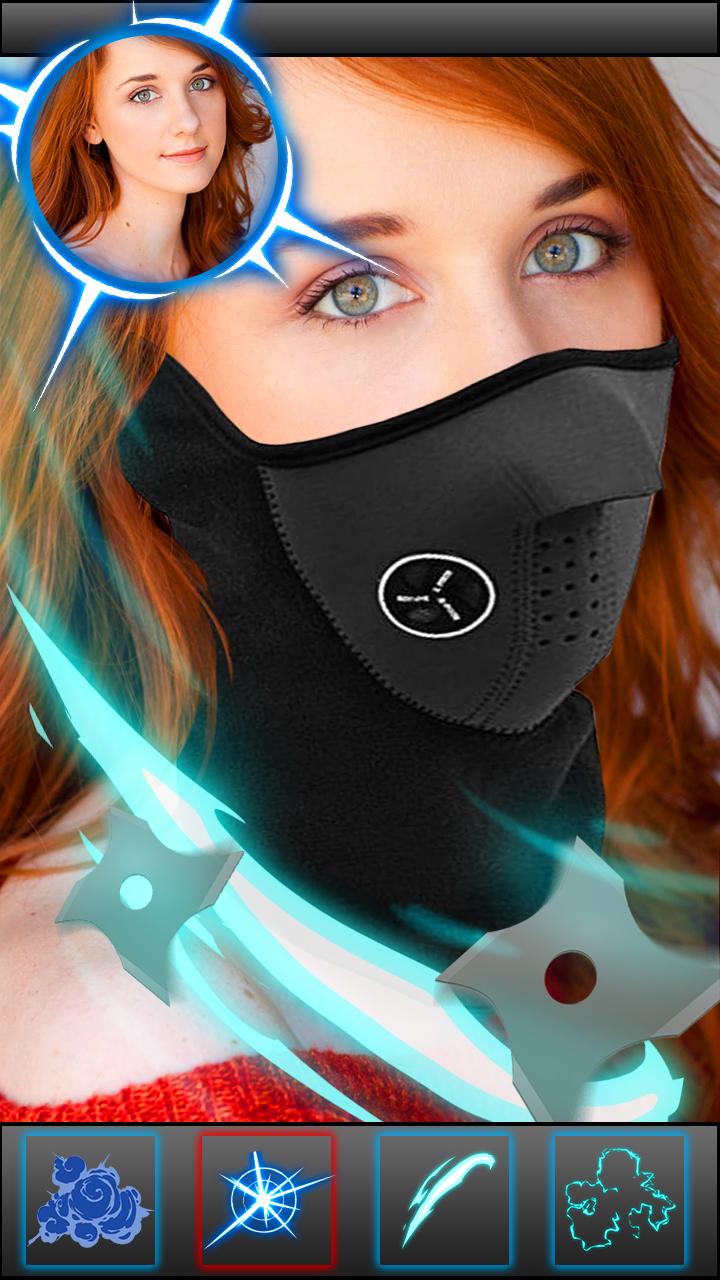 Ninja Mask Face Changer Shinobi Photo Maker Game For Android