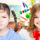 School Photo Editor - Stickers about studies icon