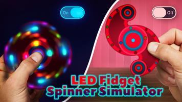 برنامه‌نما LED Fidget Spinner Simulator عکس از صفحه