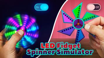 برنامه‌نما LED Fidget Spinner Simulator عکس از صفحه
