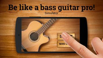 Real Bass Guitar Simulator Affiche