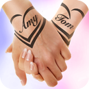 Love Valentine. Photo Tattoo APK