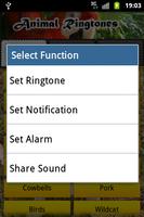 Animal Sounds Ringtones اسکرین شاٹ 3