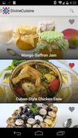 Divine Cuisine Recipes Poster