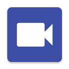 Lecteur de flux vidéo simple icône