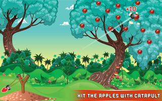 Slingshot Apple Shooter Fun 🍎 🎯 Affiche