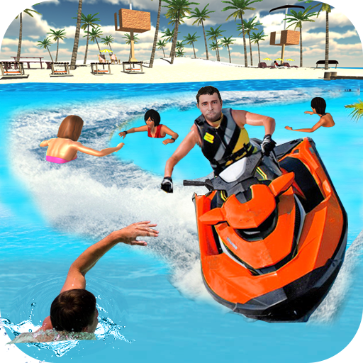 Beach Lifeguard Boat Rescue