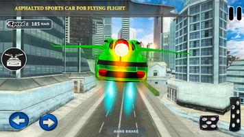 Flug Simulator fliegend Auto Treiber Screenshot 1