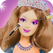 Hair Salon Doll Princess Dress up Makeup icon