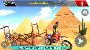 Bike Stunts Tricky Racing Rider Free 2018 capture d'écran 2