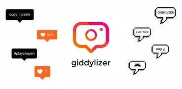 Giddylizer：新感覚のステッカーアプリ
