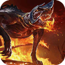 Beast on Fire LWP APK