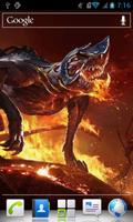 Beast on Fire LWP 스크린샷 1