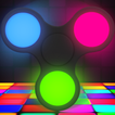 Fidget Spinner  Neon Disco Glow The floor is lava