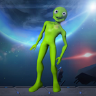Dame Tu Cosita Challenge - Green Alien Dance Game 图标