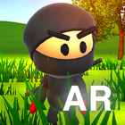 AR Ninja Kid vs Zombies Game of Augmented Reality 图标