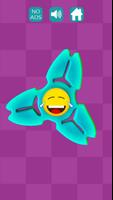 Fidget Spinner Wheel Toy - Stress Relief Emojis capture d'écran 2