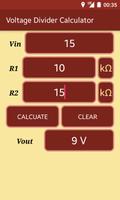 Voltage Divider Calculator постер